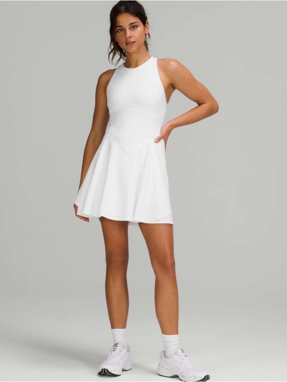 Lululemon White Court Crush Dress